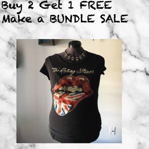 Rolling stones graphic tee shirt